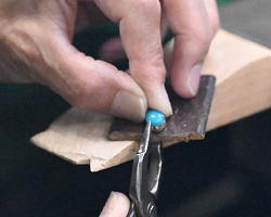 彫金教室・ジュエリースクール　製作風景