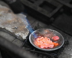 彫金教室・ジュエリースクール　製作風景